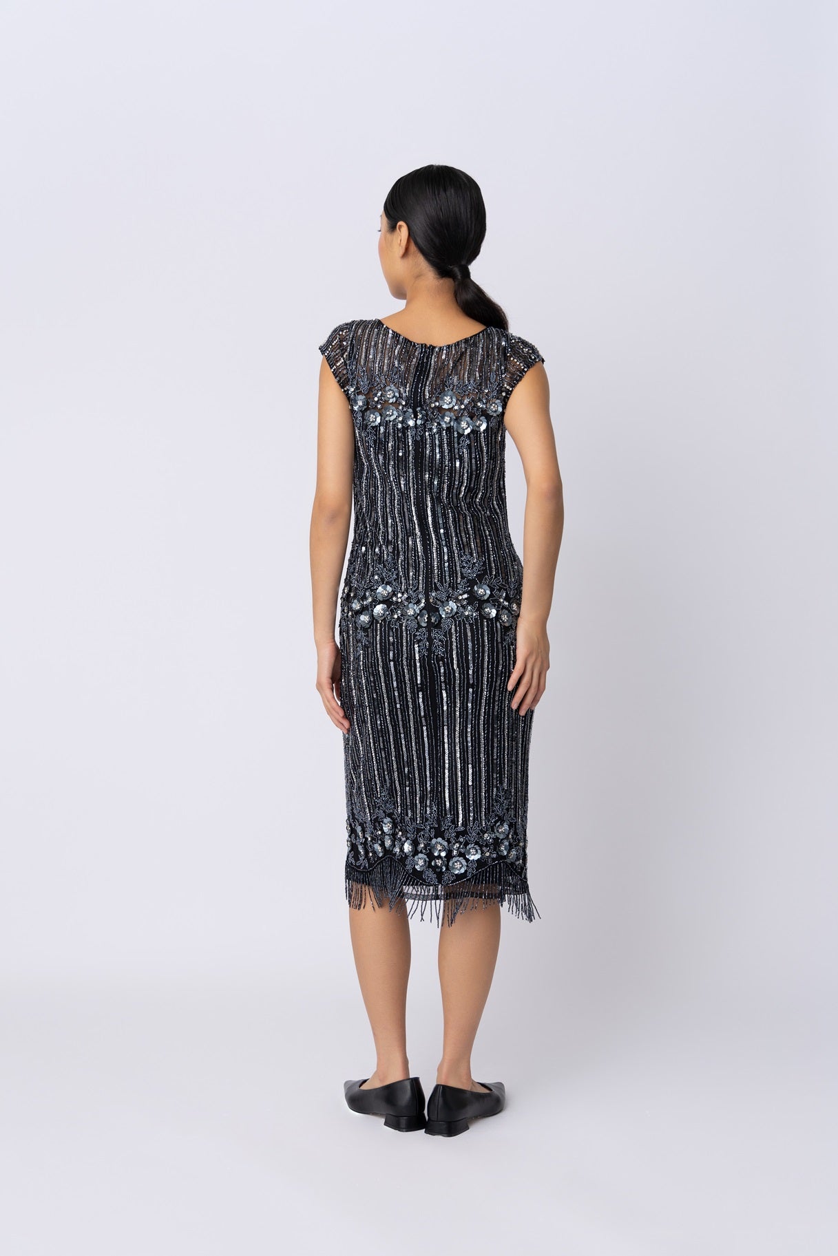 Raishma Couture Black Kara Dress