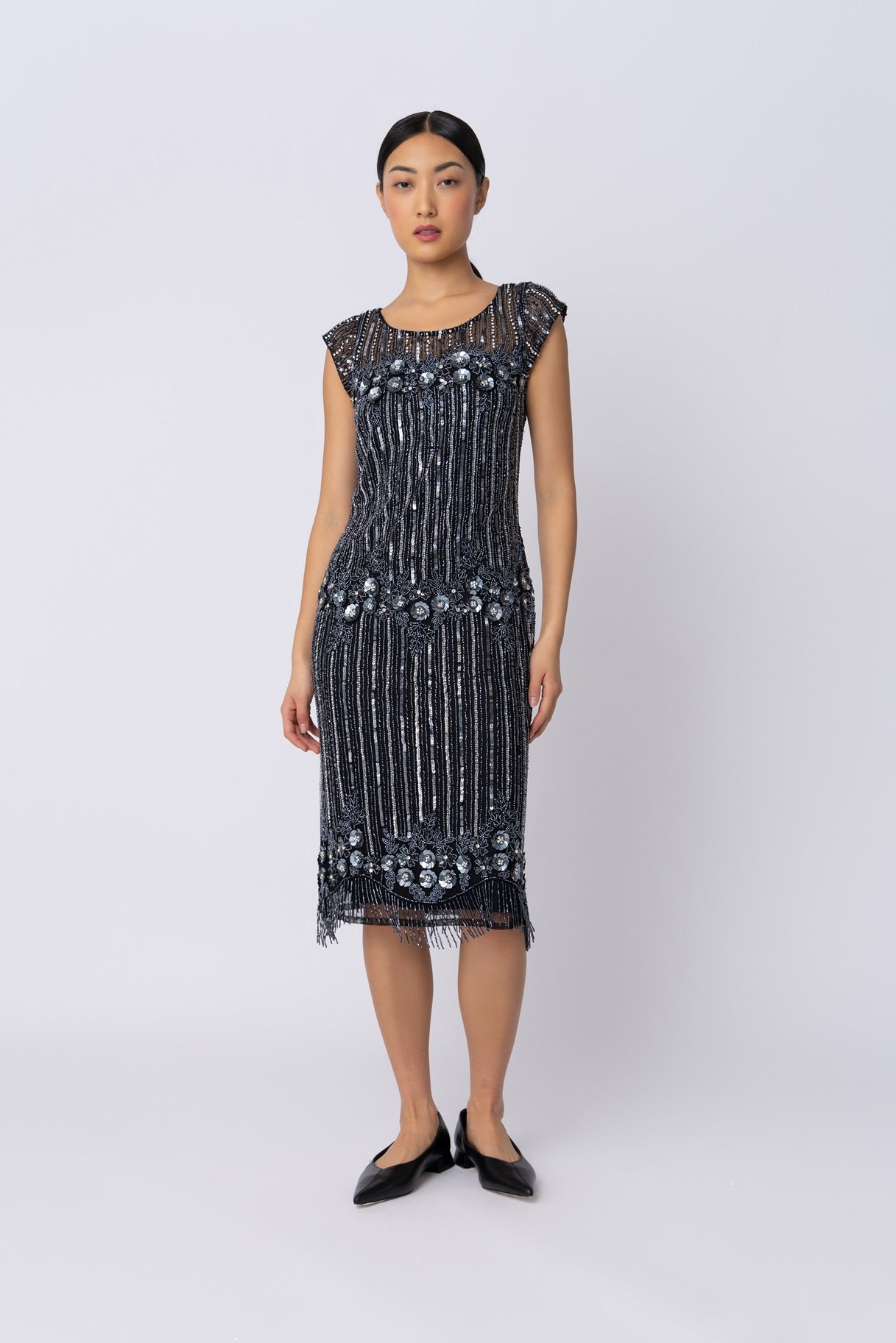 Raishma Couture Black Kara Dress