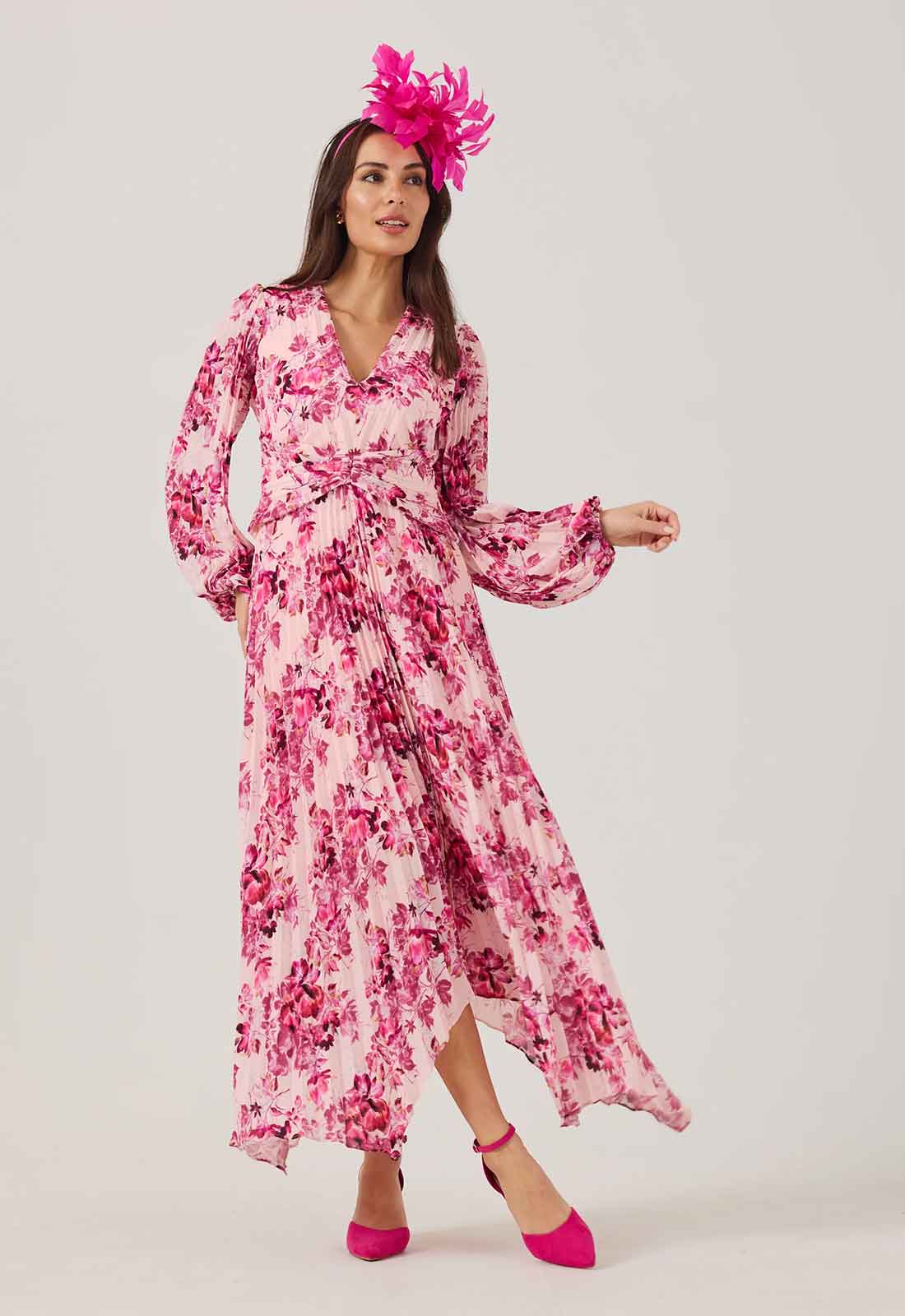 Samantha Jane Pink Lenora Dress