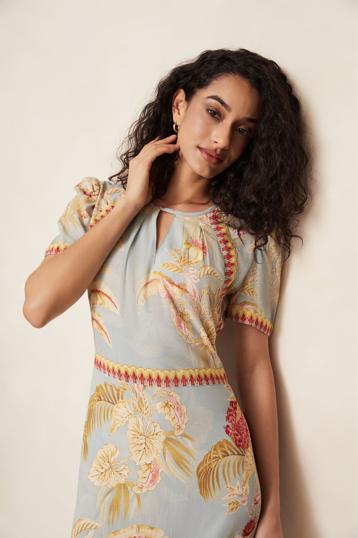 Raishma Studio Blue Mavis Blue Dress