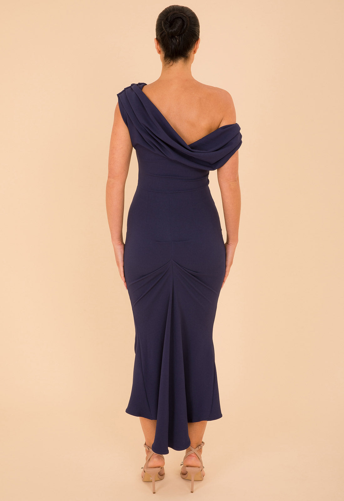 Atom Label Navy Mercury Dress