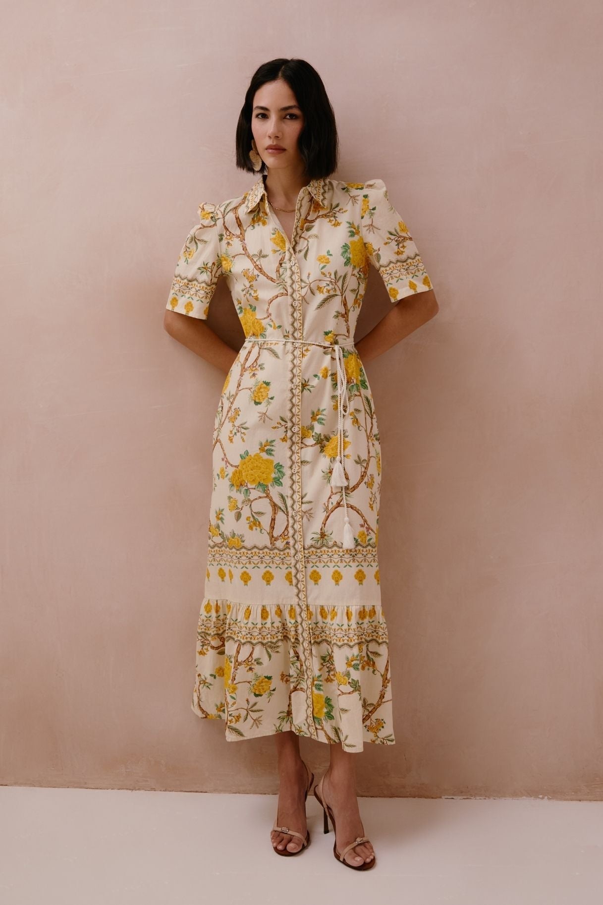Raishma Studio Yellow Miranda Dress