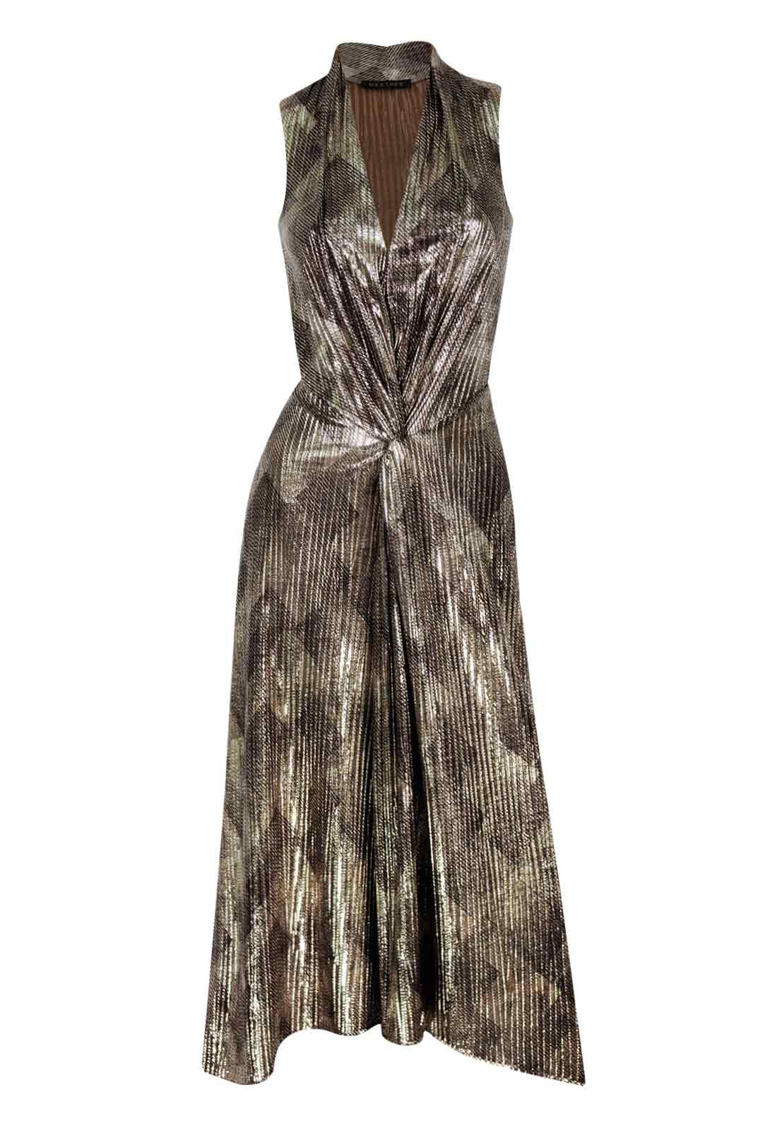 Patterned dress on a white background