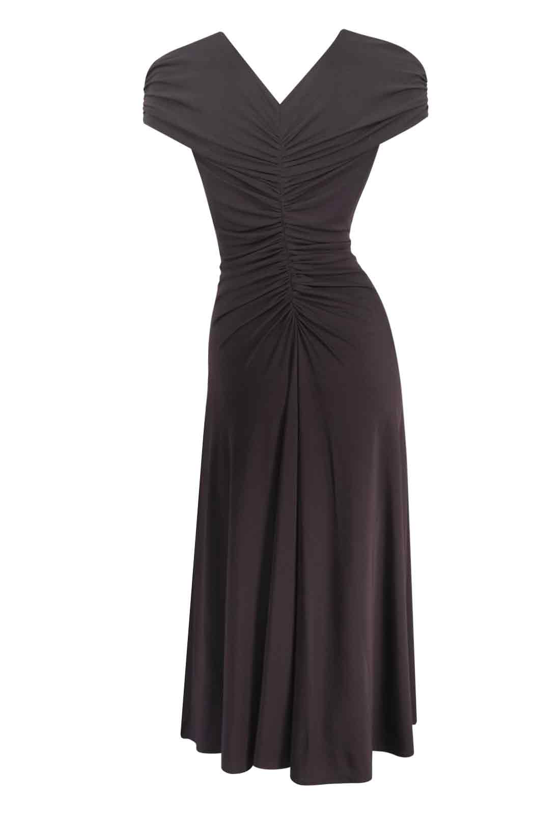 Me & Thee Black No Doubt Midi Dress