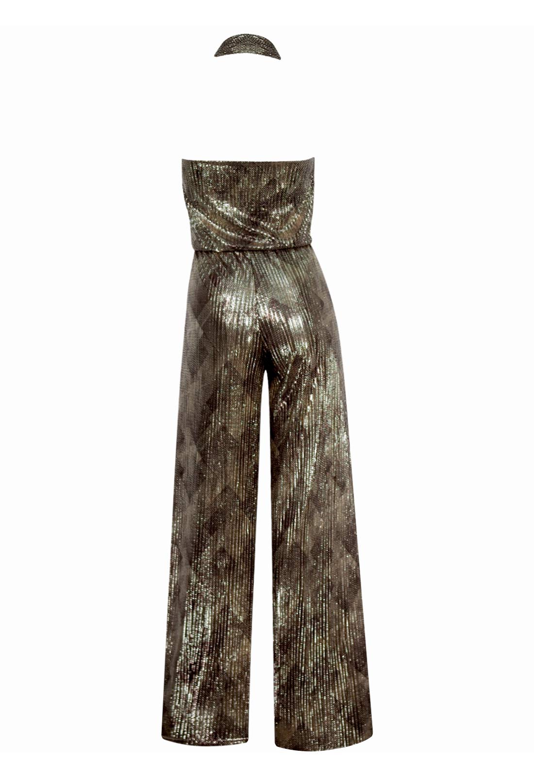 Me and Thee Gold Not on Your Nelly Jumpsuit