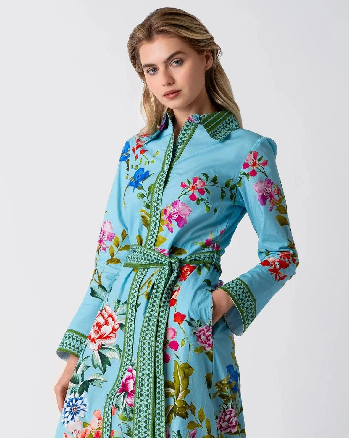 Raishma Studio Blue Olea Dress