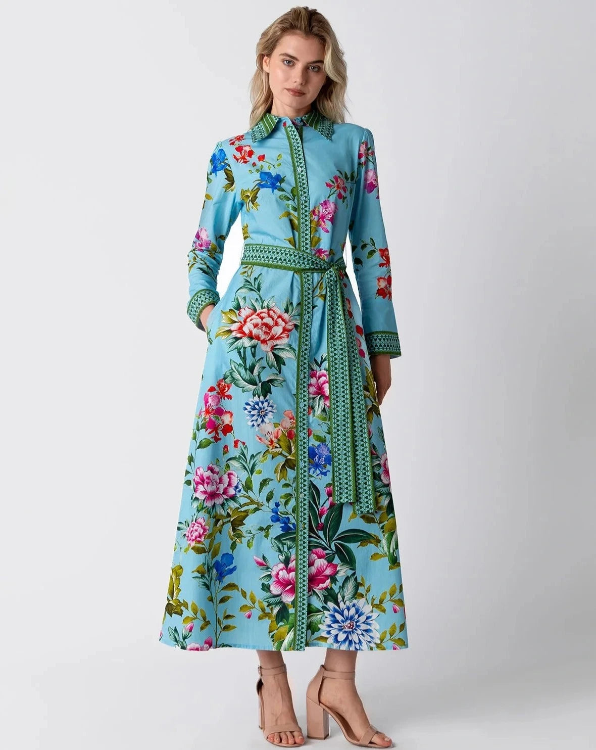 Raishma Studio Blue Olea Dress