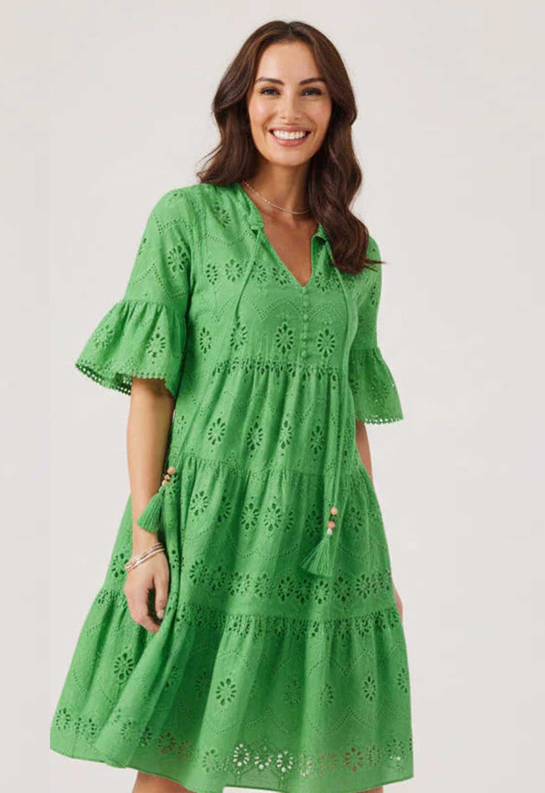 Samantha Jane Green Phoebe Summer Dress Samantha Jane Green Phoebe Summer Dress