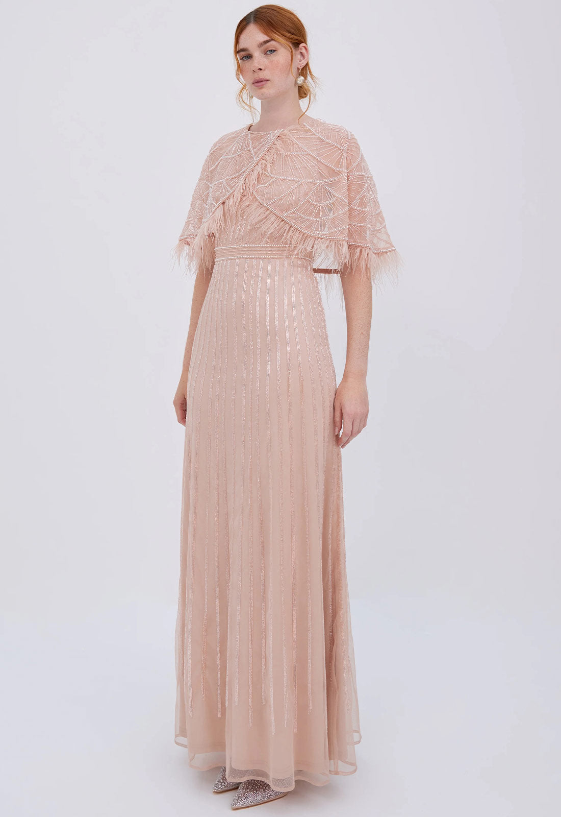 Raishma Couture Oyster Adira Gown