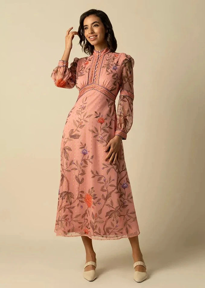 Raishma Studio Pink Elizabeth Dress