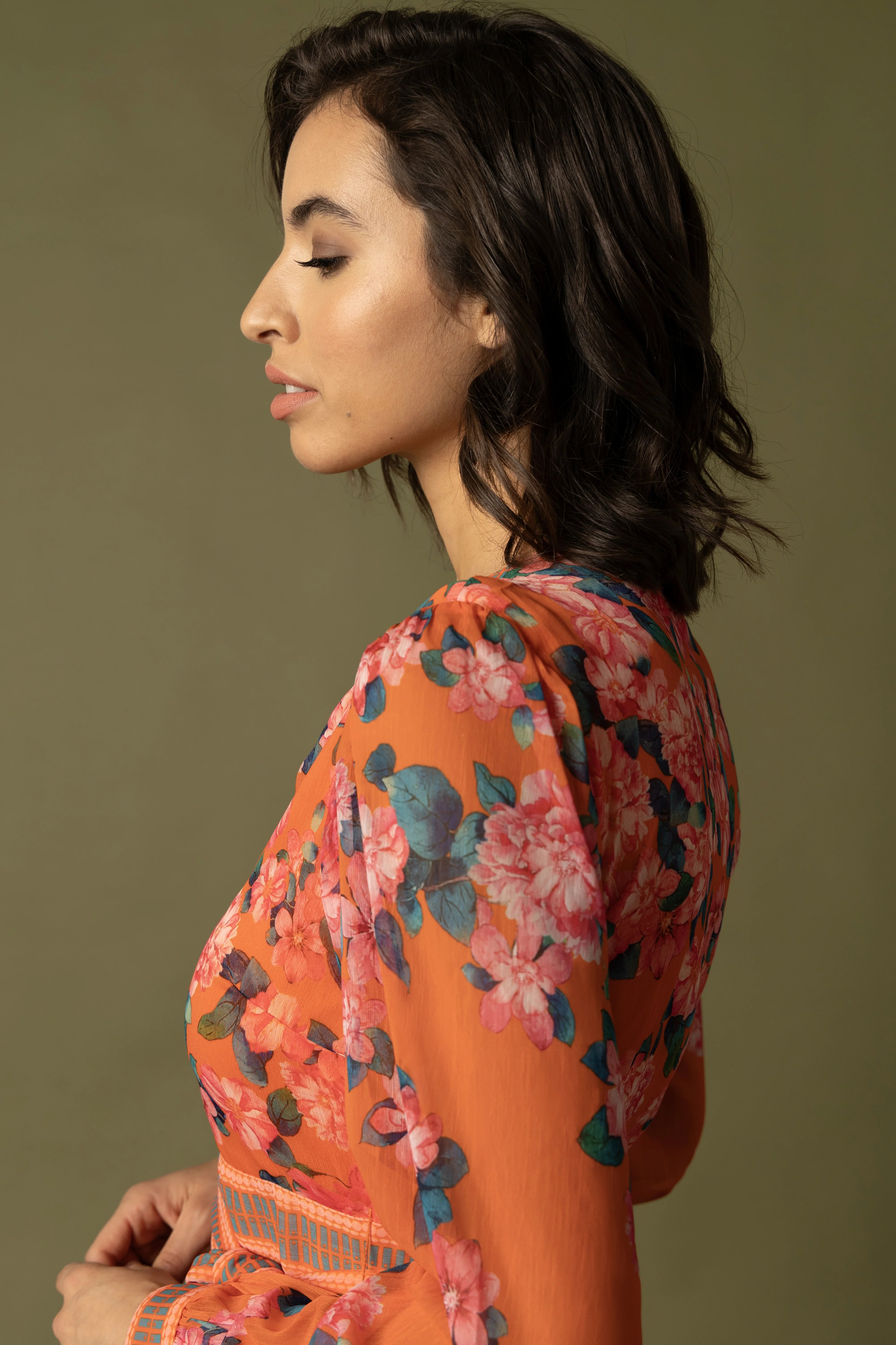 Raishma Studio Orange Athena Dress