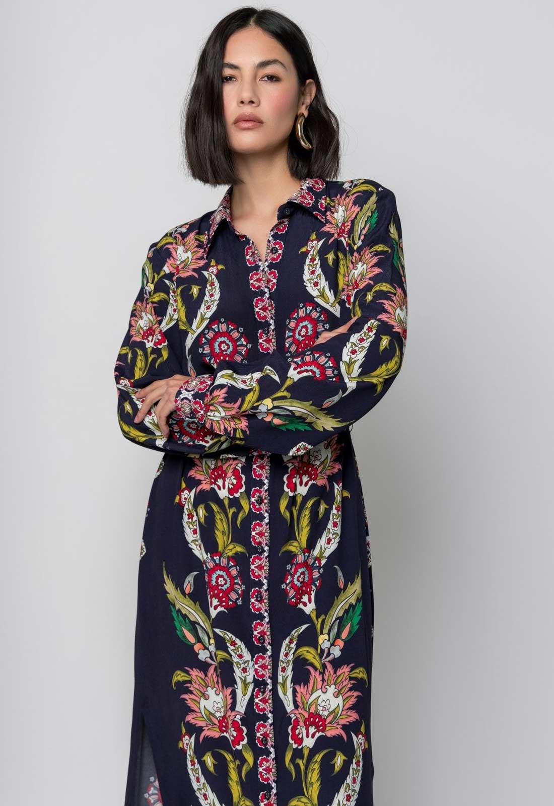 Raishma Studio Navy Remy Dress