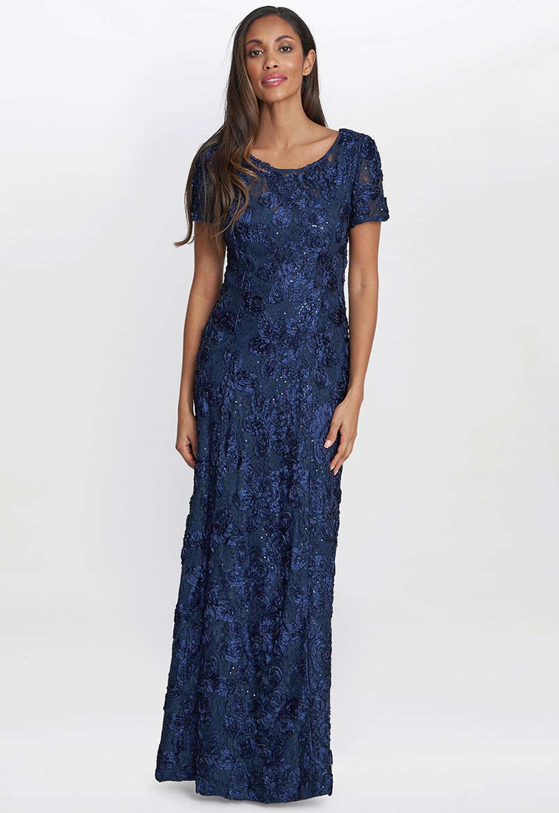 Gina Bacconi Blue Nancy Gown