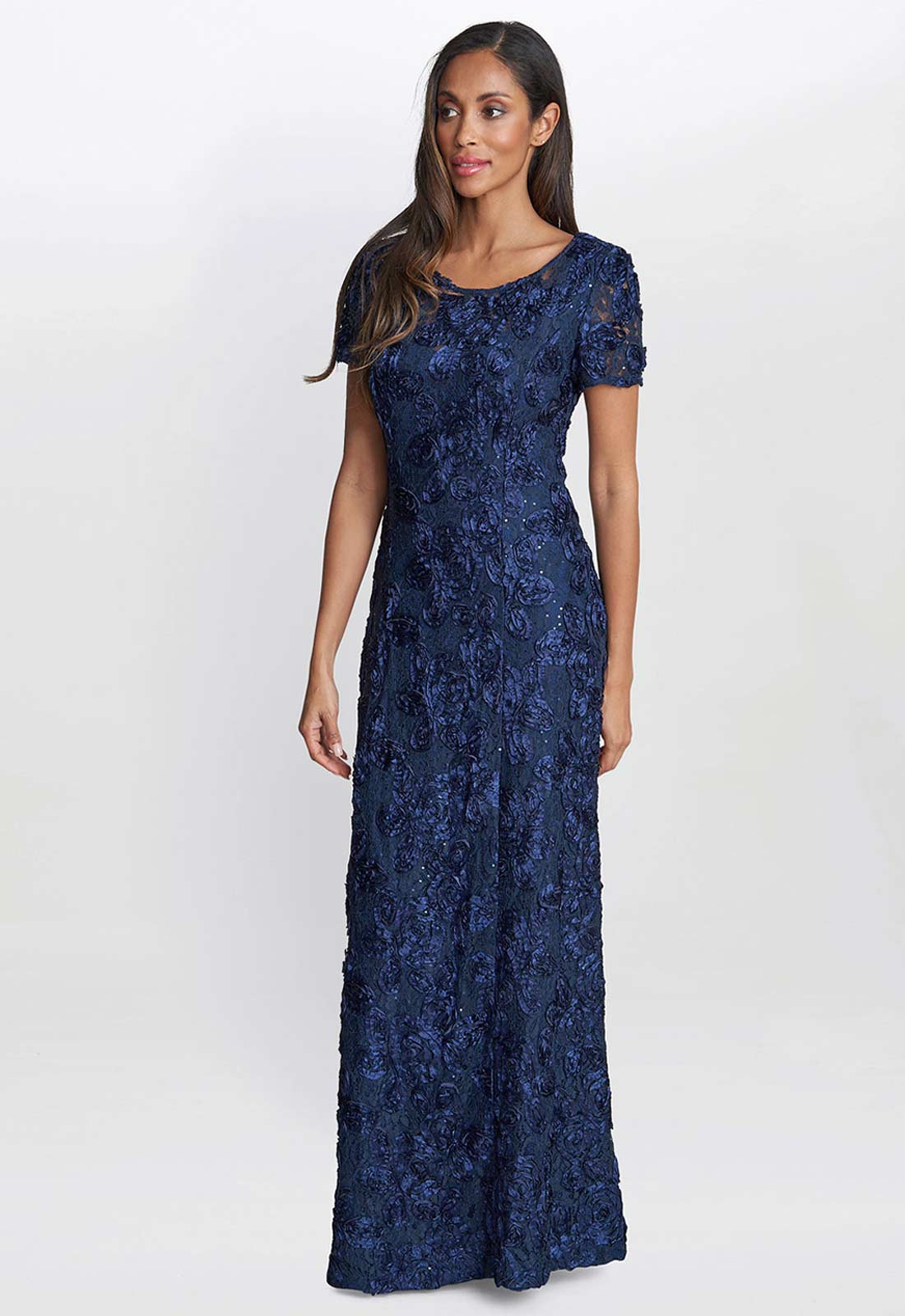 Gina Bacconi Blue Nancy Gown