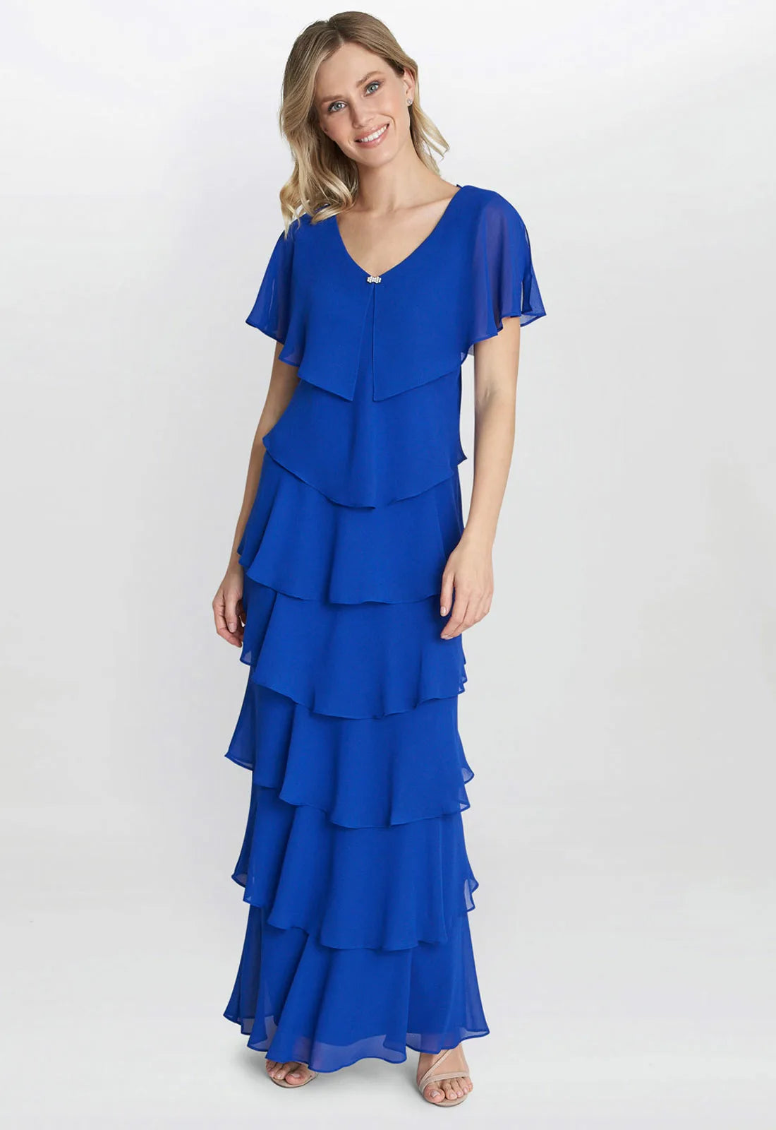 Catherine Long Tiered Maxi Dress