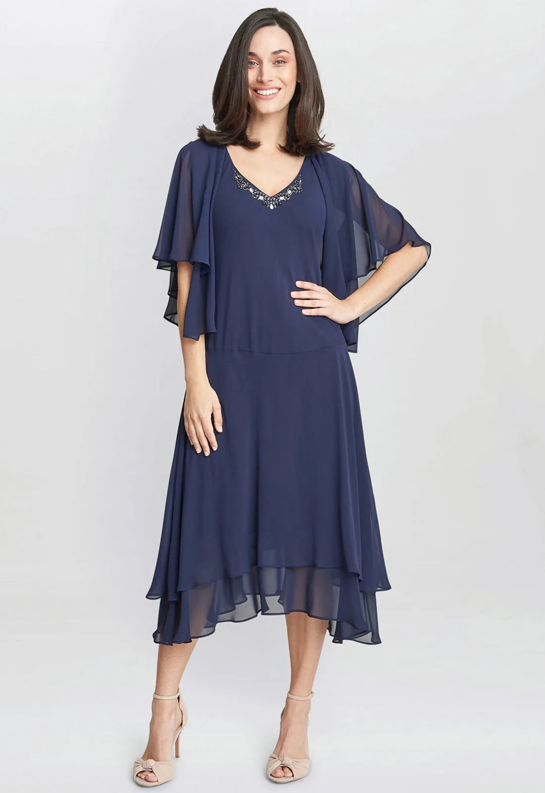Navy Chreyl Dress