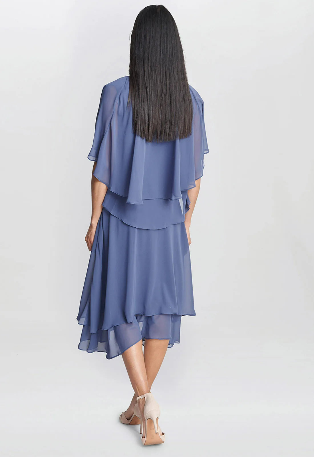 Gina Bacconi Blue Cheryl Dress and Jacket