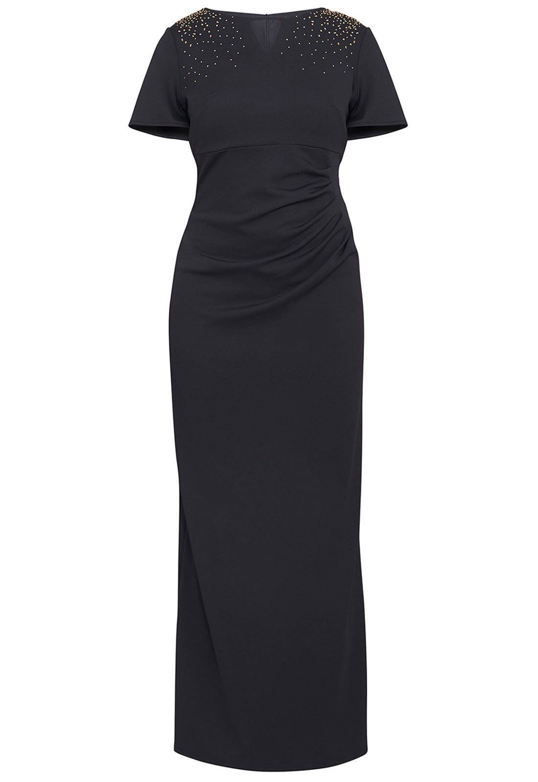 Gina Bacconi Black Betsy Maxi Dress