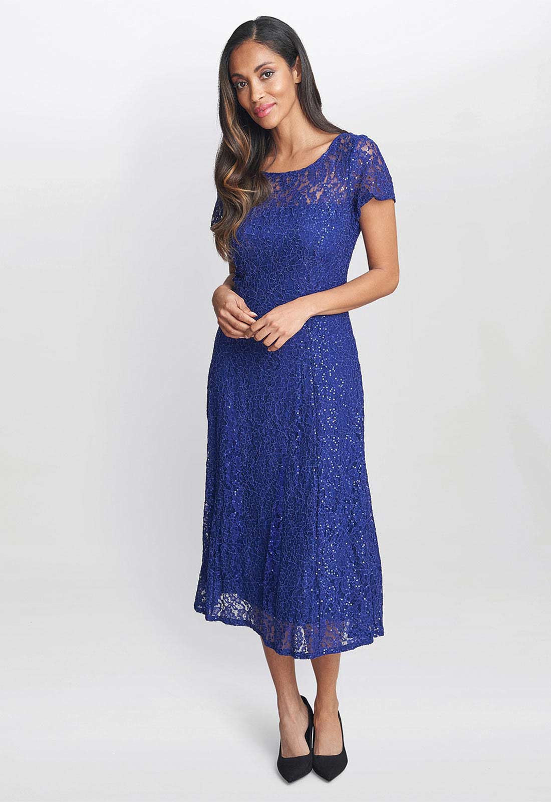 Gina bacconi Blue Demi Dress