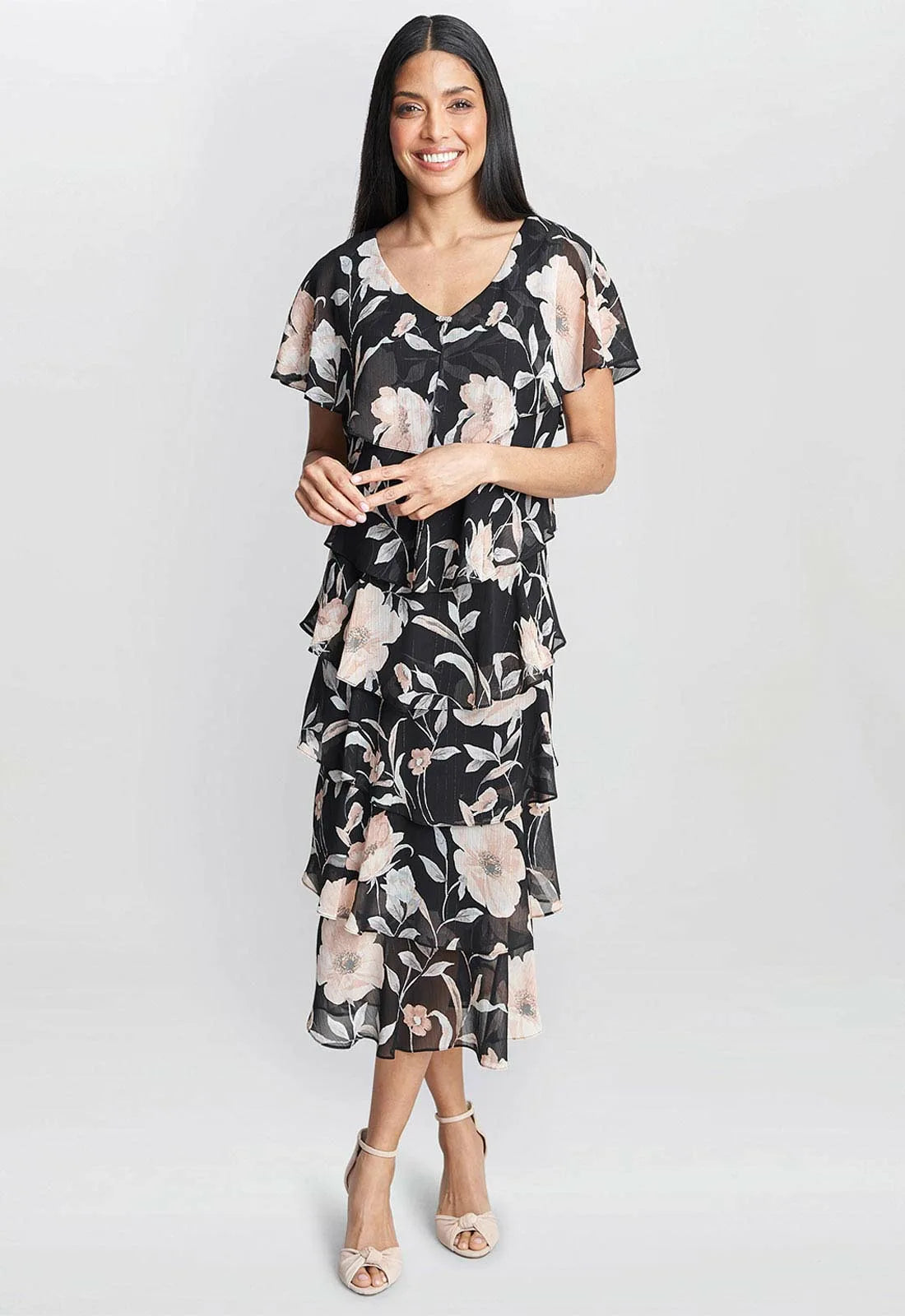 Gina Bacconi Frances Print Dress