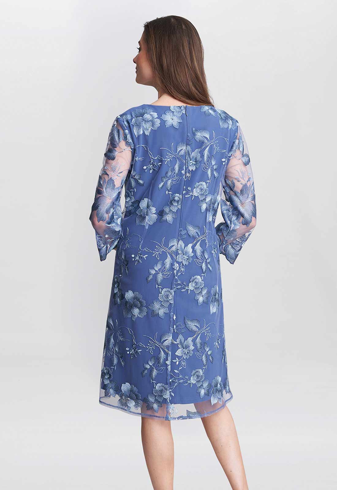 Gina Bacconi Blue Savoy Dress and Jacket