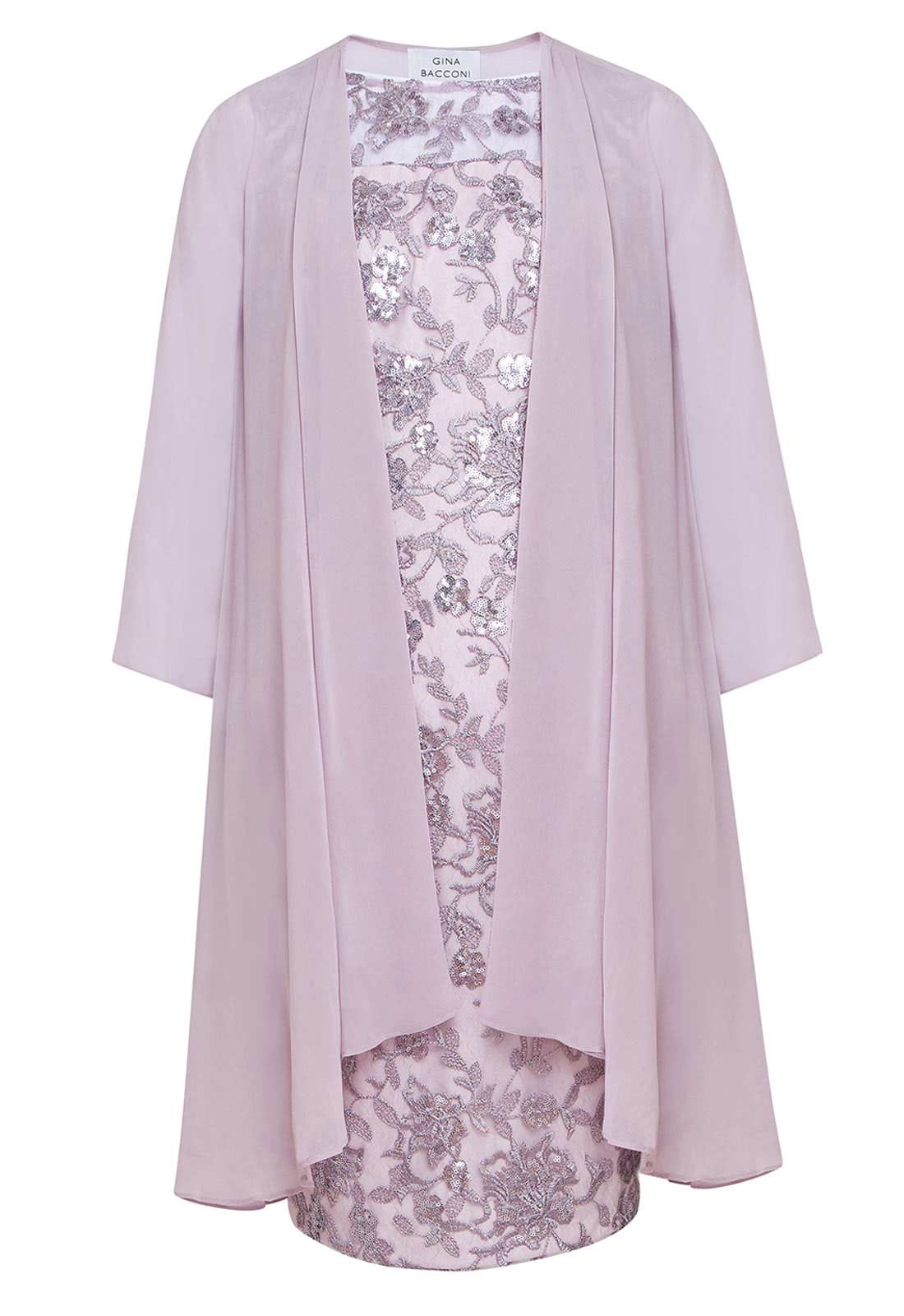 Gina Bacconi Lilac Gladys Dress and Jacket