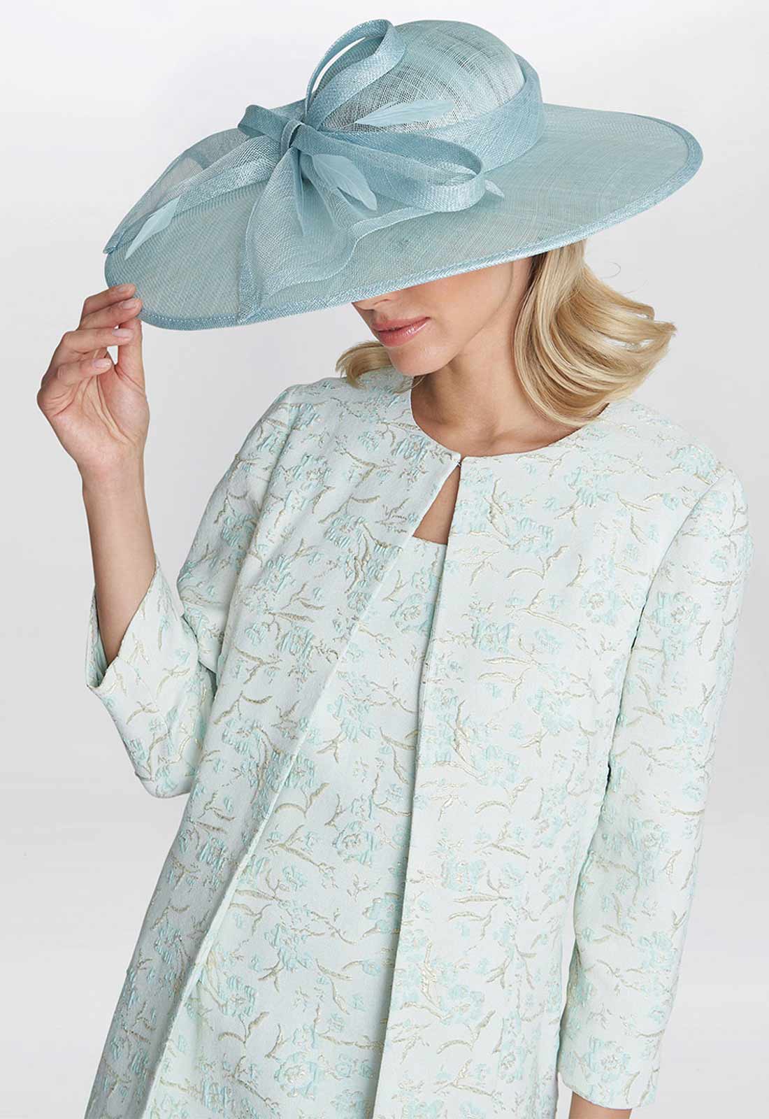 Gina Bacconi Lulu Jacquard Dress And Coat