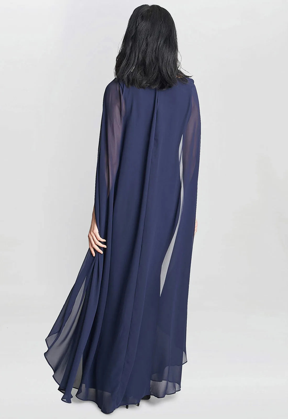 Gina Bacconi Blue Elisa Maxi Dress