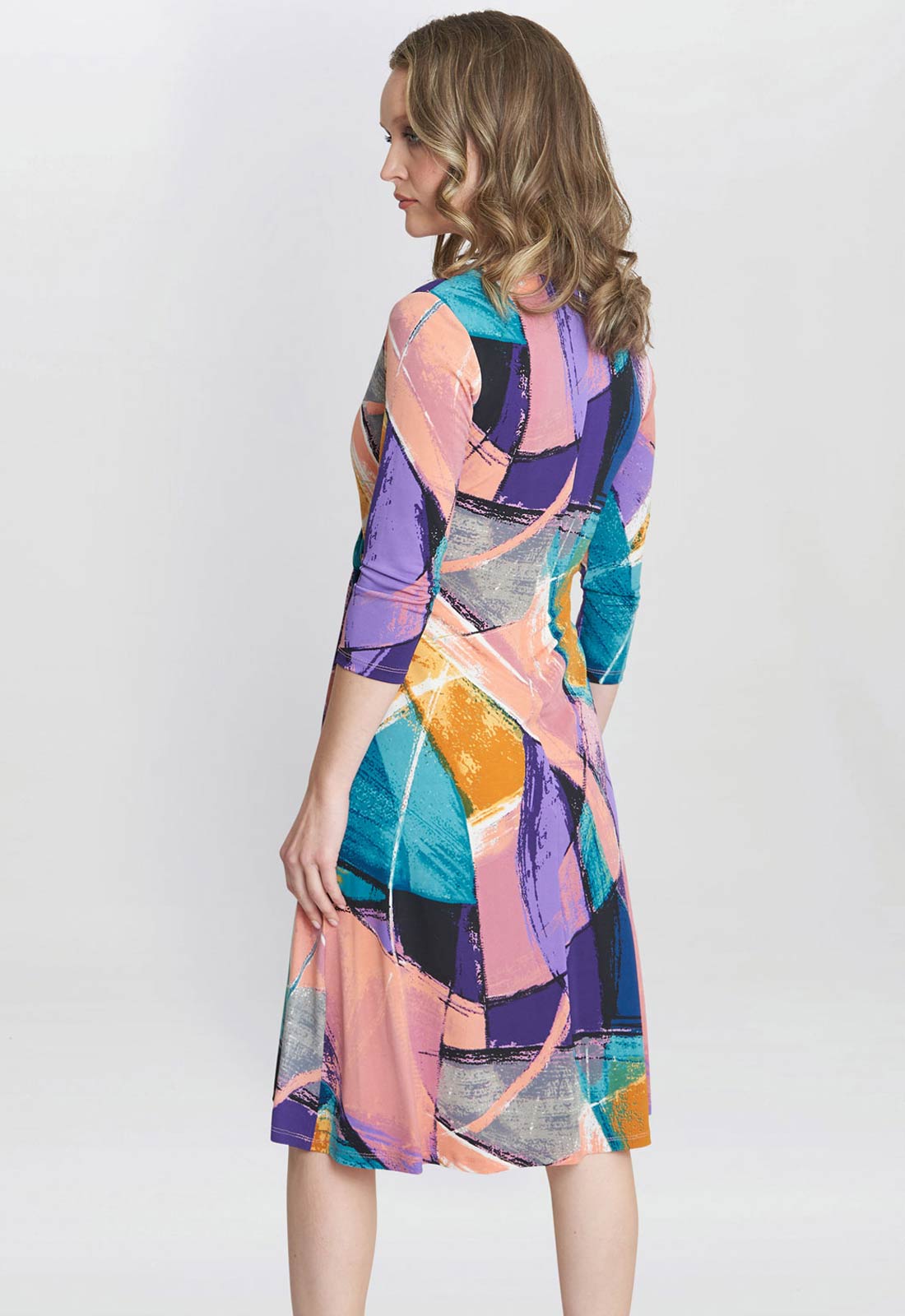 Gina Bacconi Becky Jersey Wrap Dress