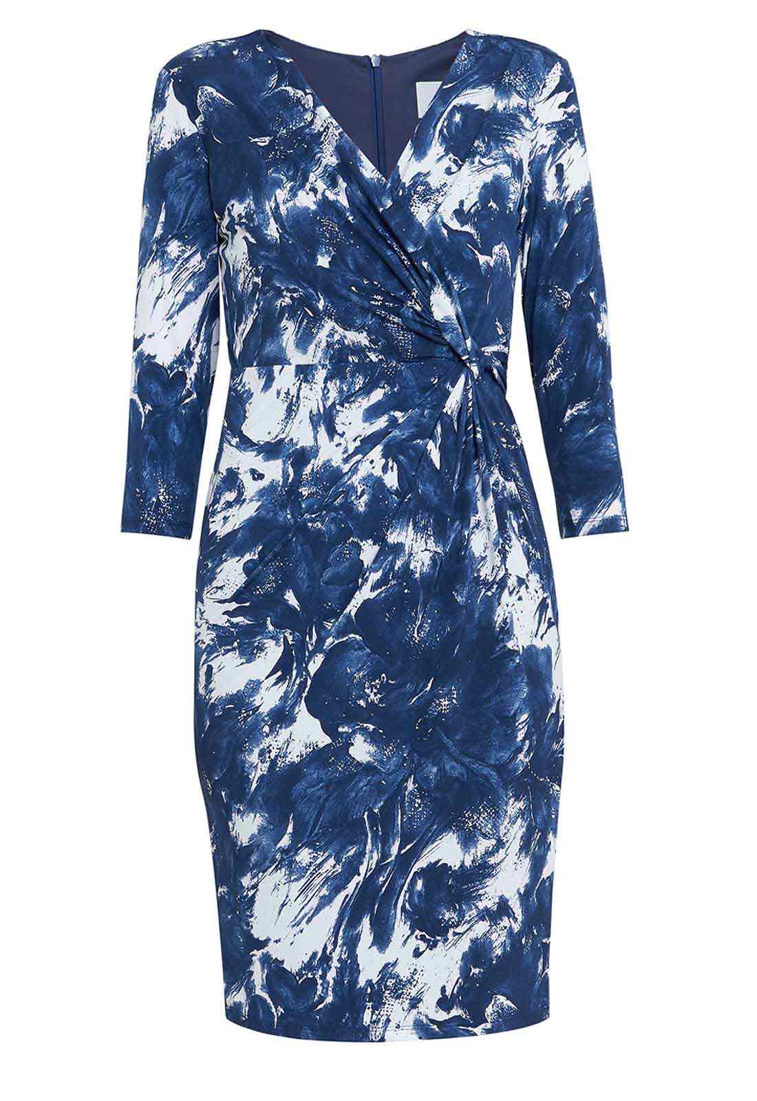 Gina Bacconi Bonnie Jersey Wrap Dress
