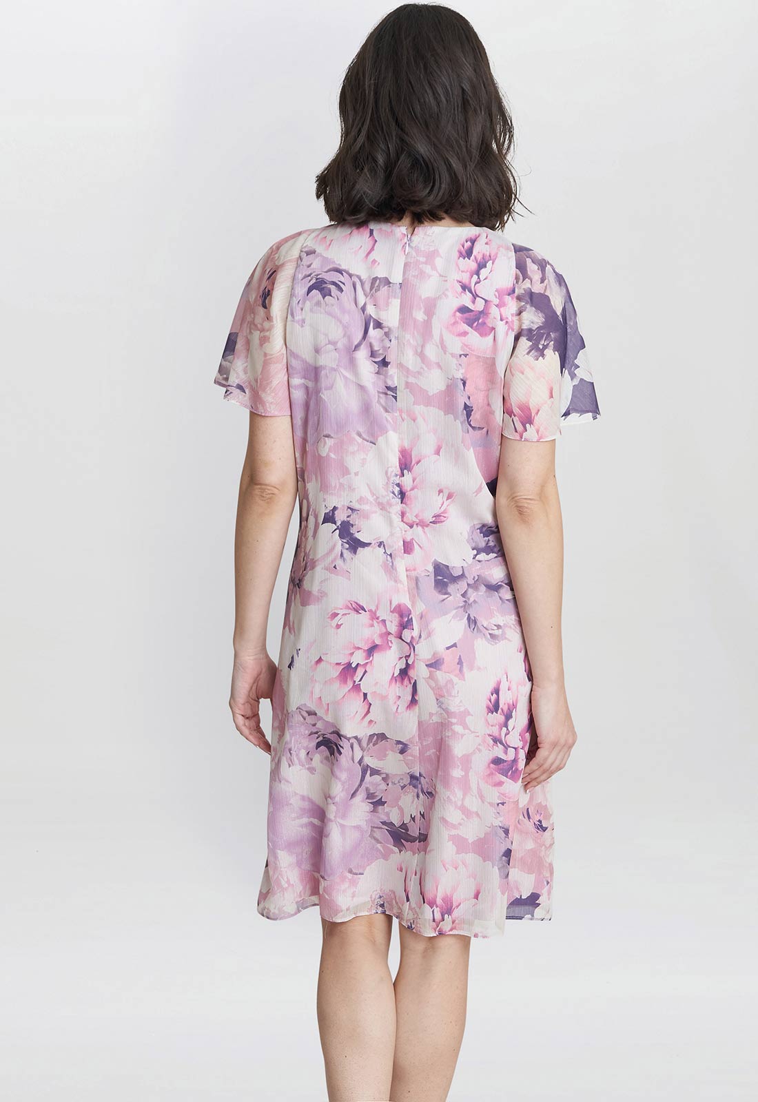 Gina Bacconi Lilac Erika Print Dress