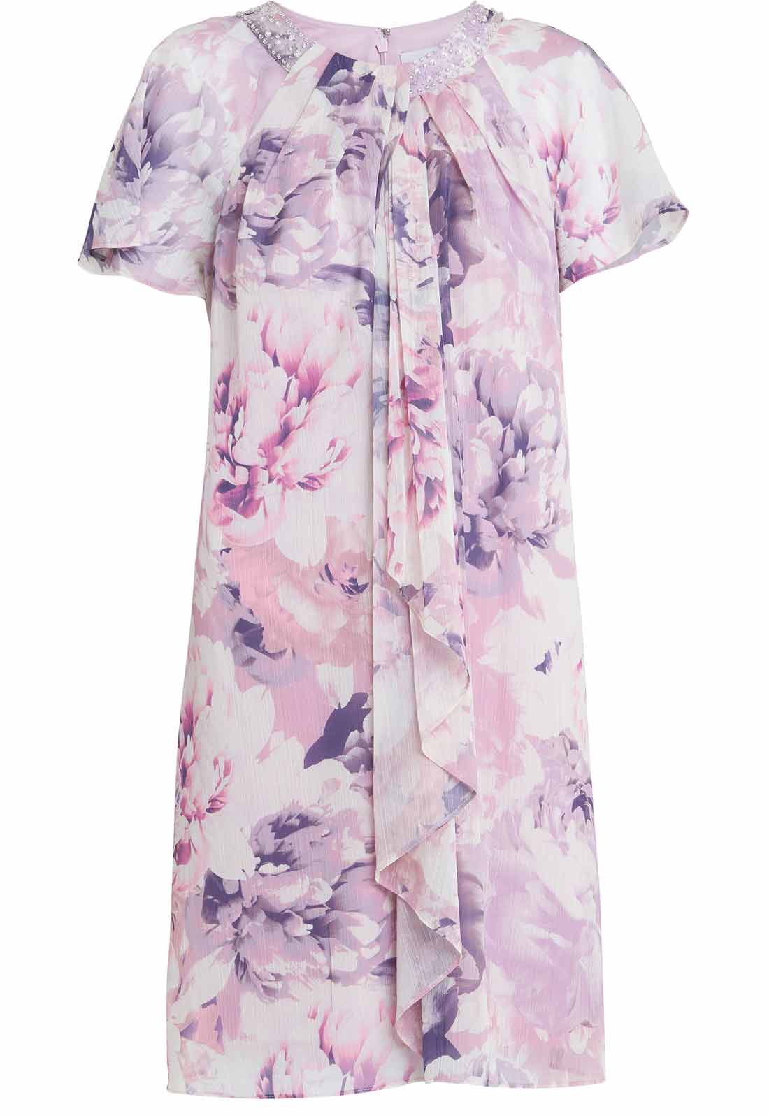 Gina Bacconi Lilac Erika Print Dress