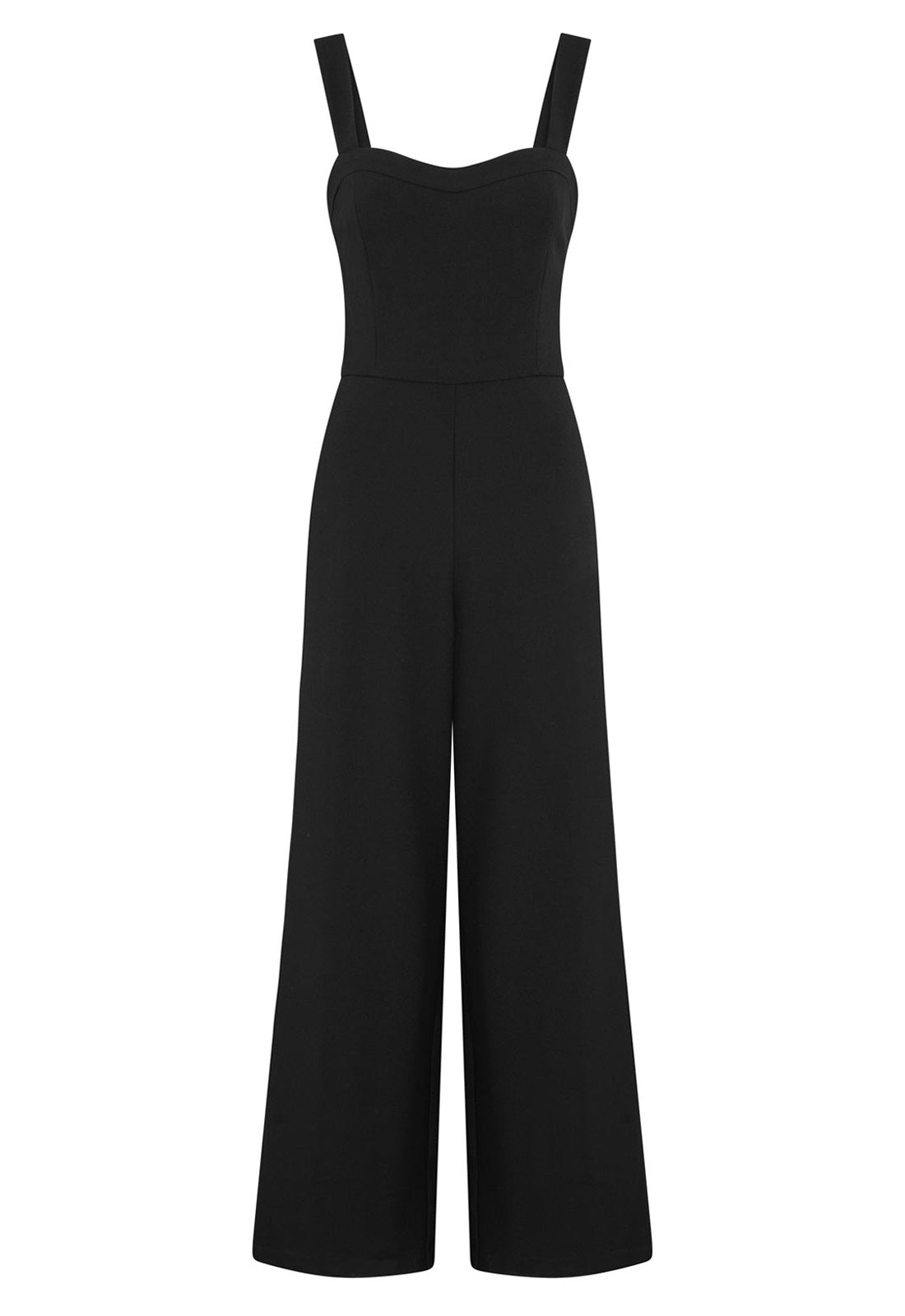 Gina Bacconi Black Emy Black Wide-Leg Jumpsuit 2