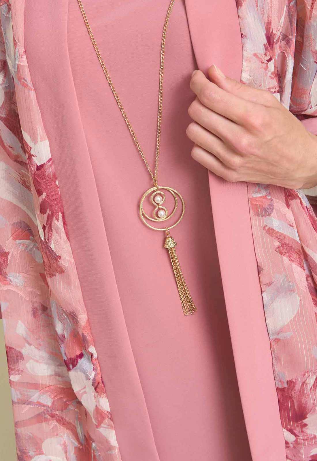 Gina Bacconi ROSE Reeve Printed Dress And Jacket