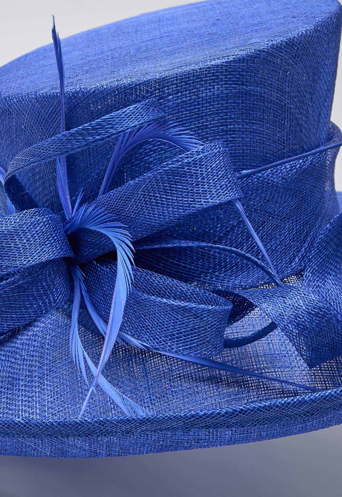 Gina Bacconi Cobalt Wide Brimmed Hat