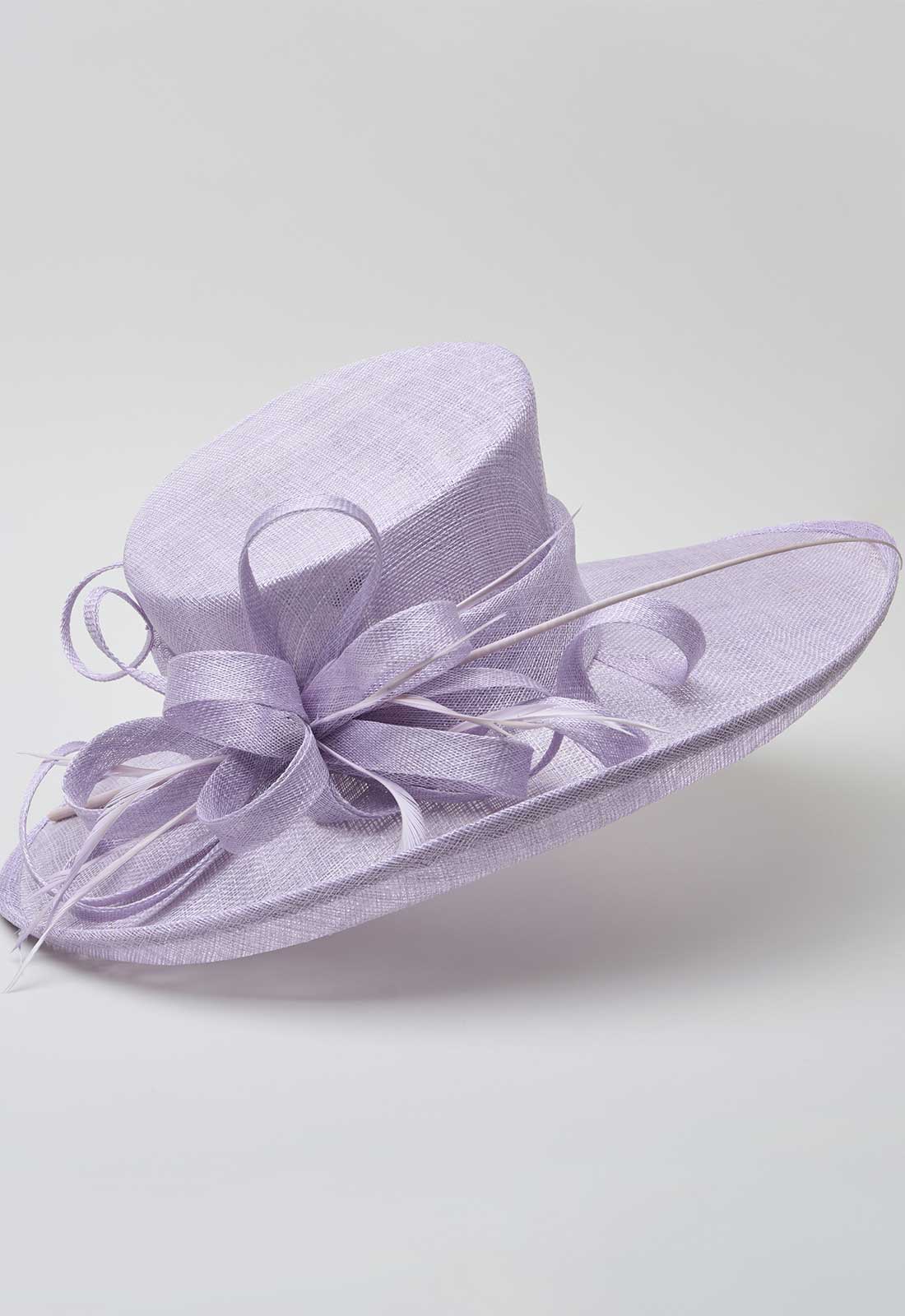 Gina Bacconi Lilac Wide Brimmed Hat