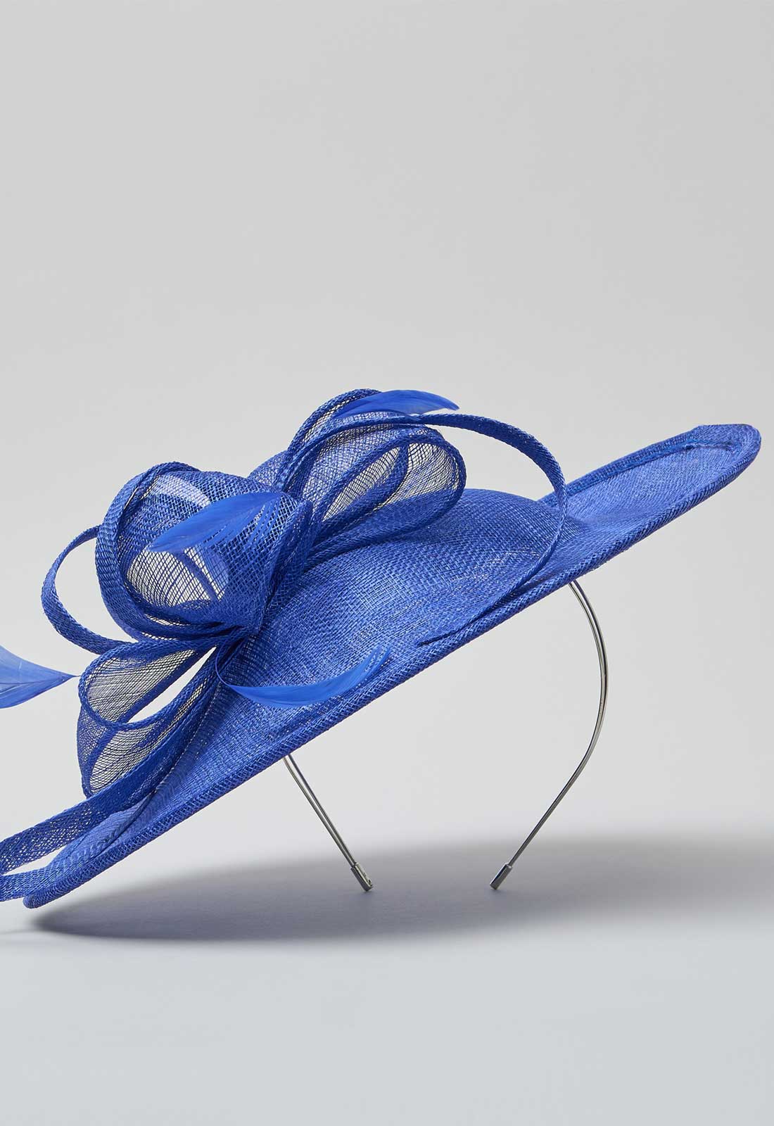 Gina Bacconi Cobalt Small Oval Fascinator