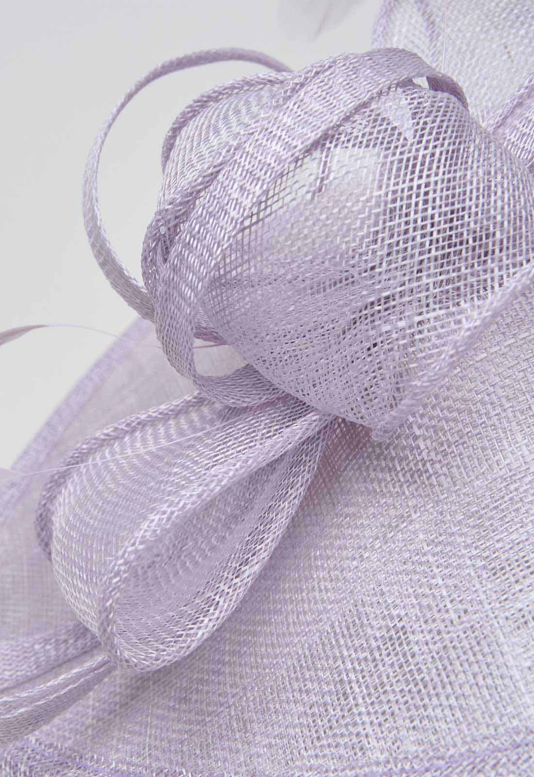 Gina Bacconi Lilac Small Oval Fascinator