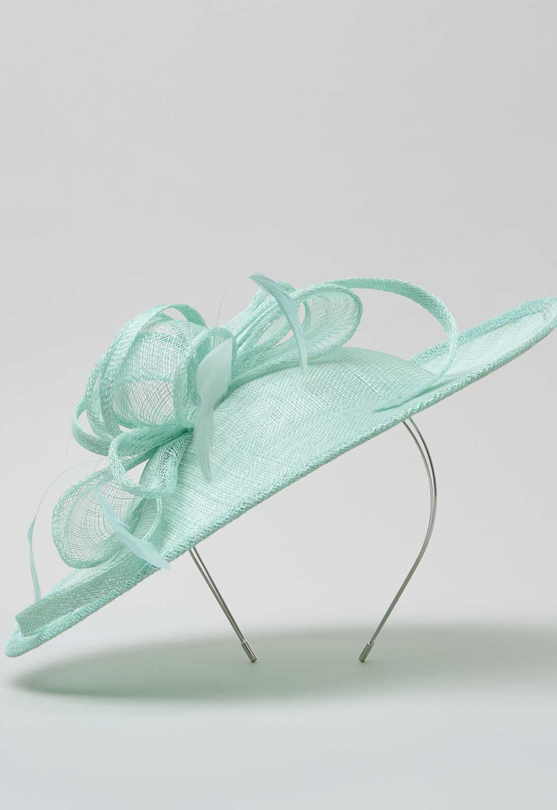 Gina Bacconi Sage Small Oval Fascinator