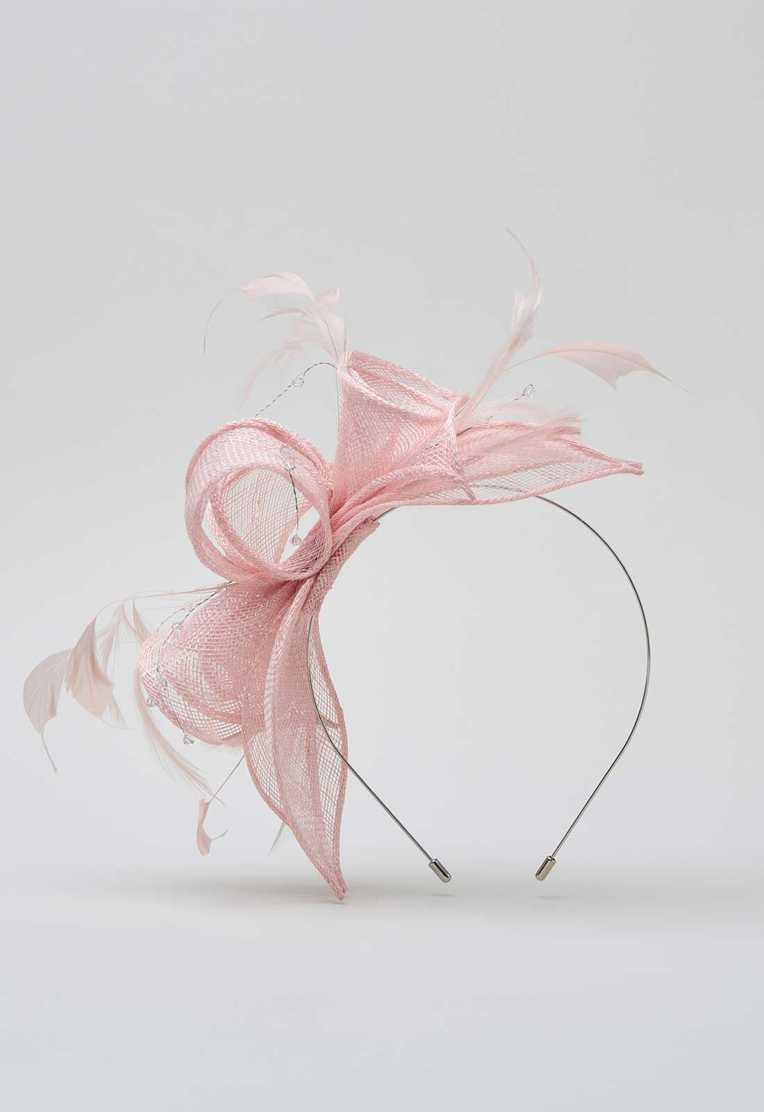 Gina Bacconi Blush Medium Disc Fascinator