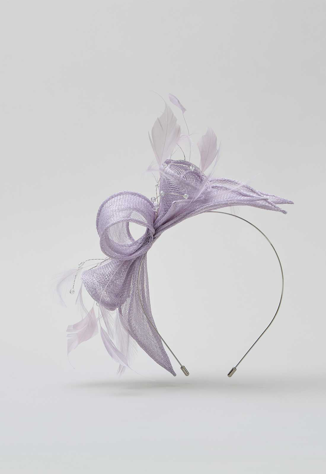 Gina Bacconi Lilac Medium Disc Fascinator