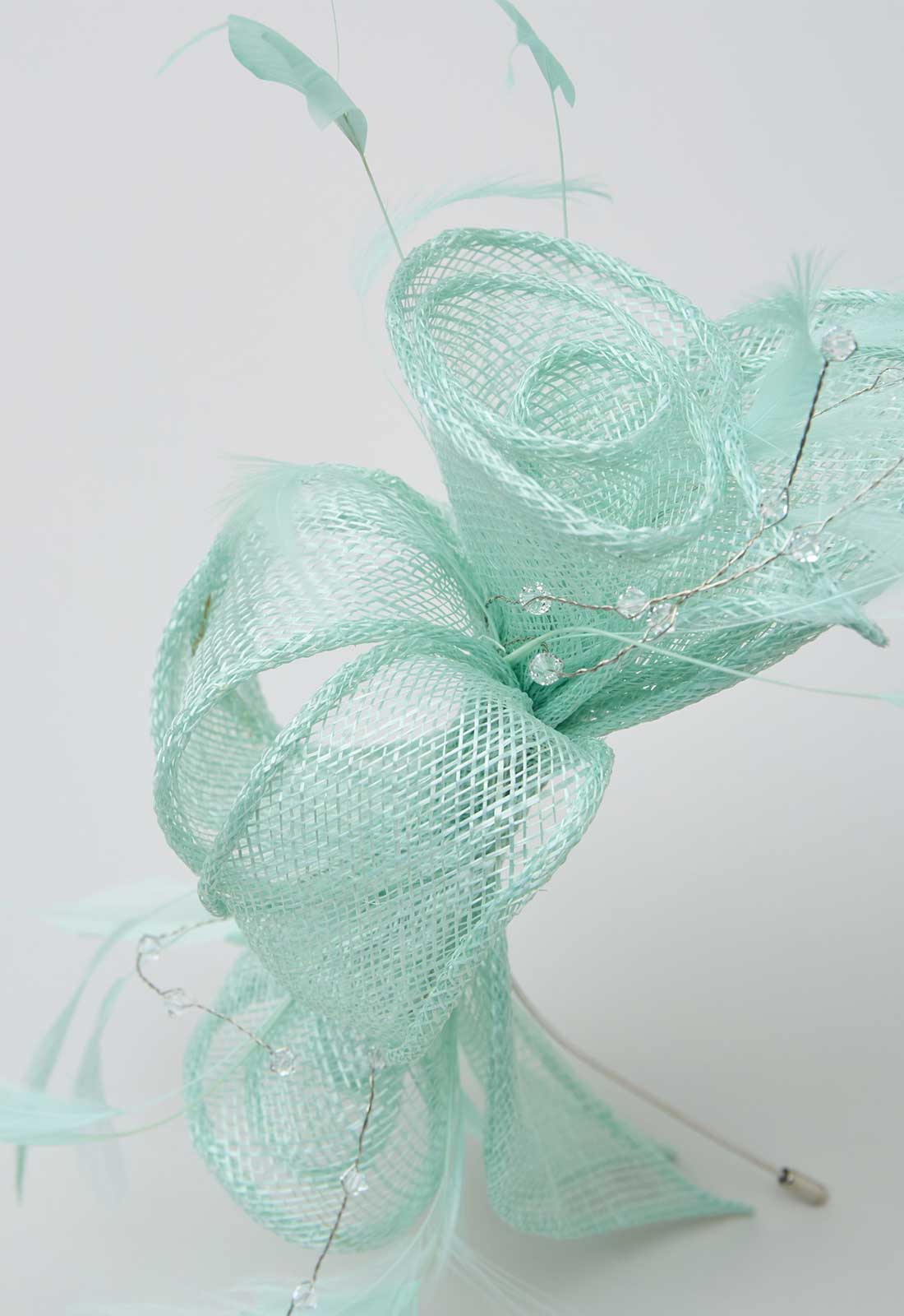 Gina Bacconi Sage Medium Disc Fascinator