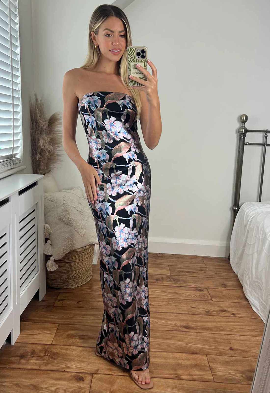 Sofia Maxi Floral Dress