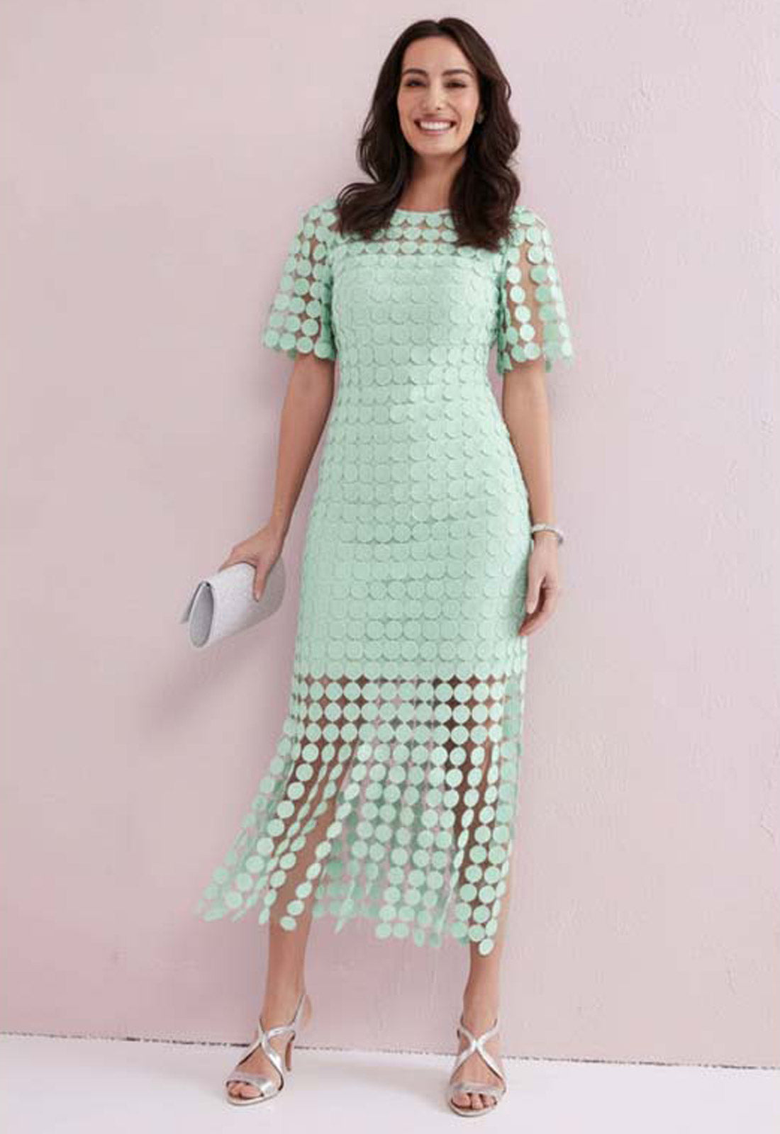 Samantha Jane Mint Sammi Cocktail Dress Samantha Jane Mint Sammi Cocktail Dress