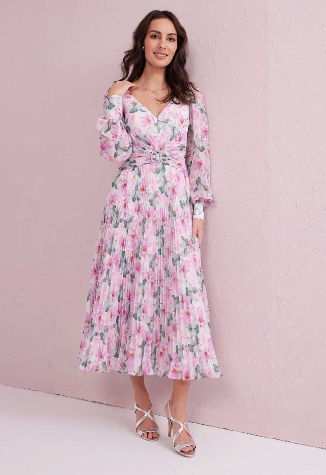 Samantha Jane Purple Serena Cocktail Dress