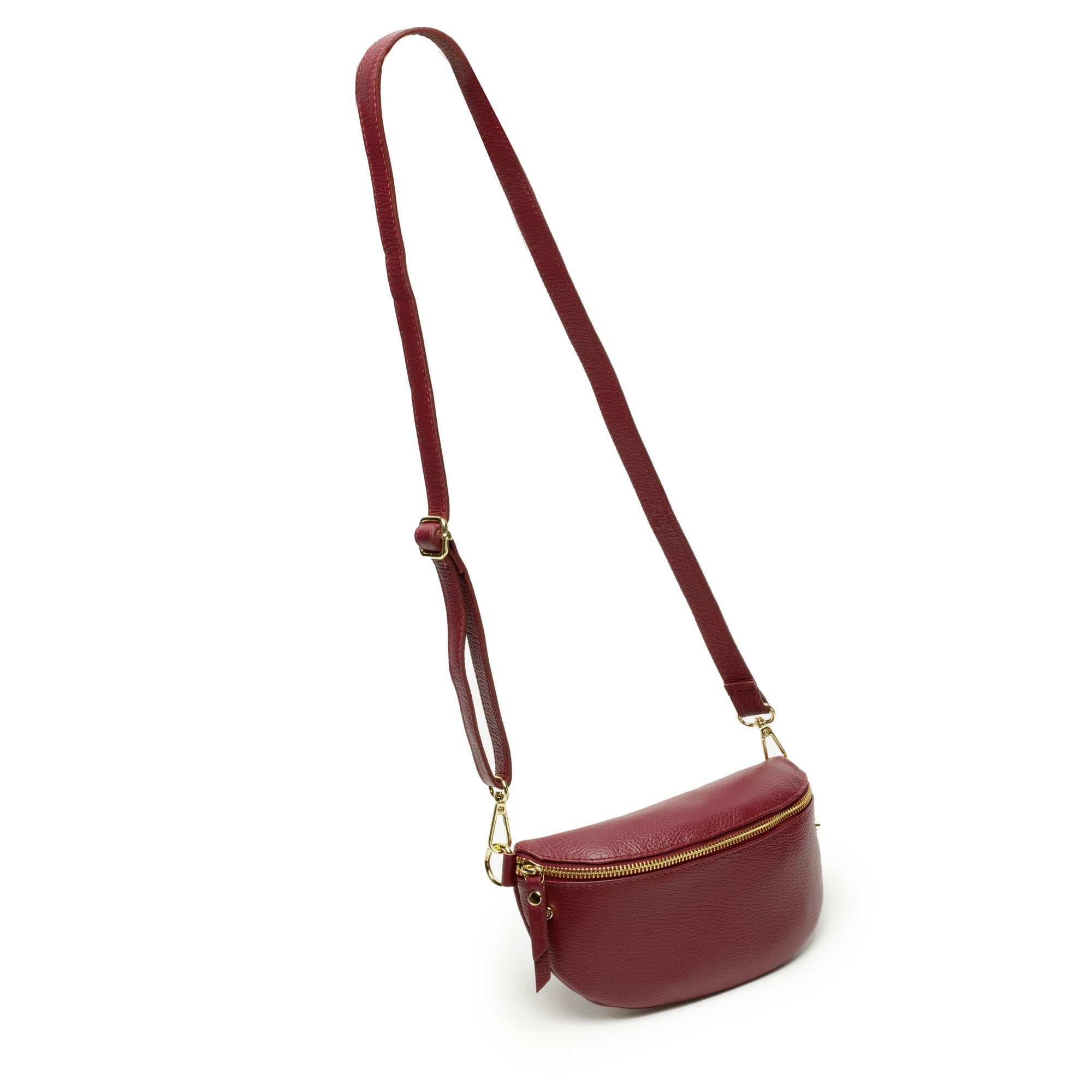 Elie Beaumont Sling Bag - Wine with Baroque