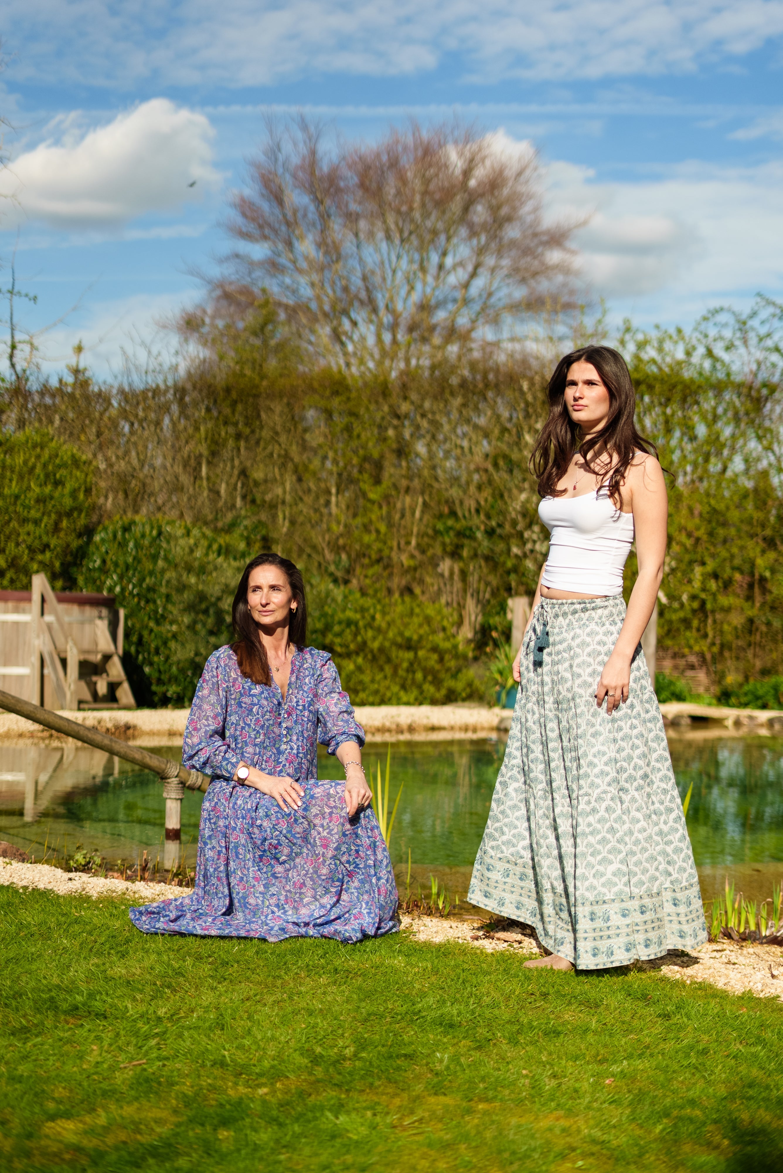 Soul Of Sita Alice Cotton Voile Long Gypsy Skirt