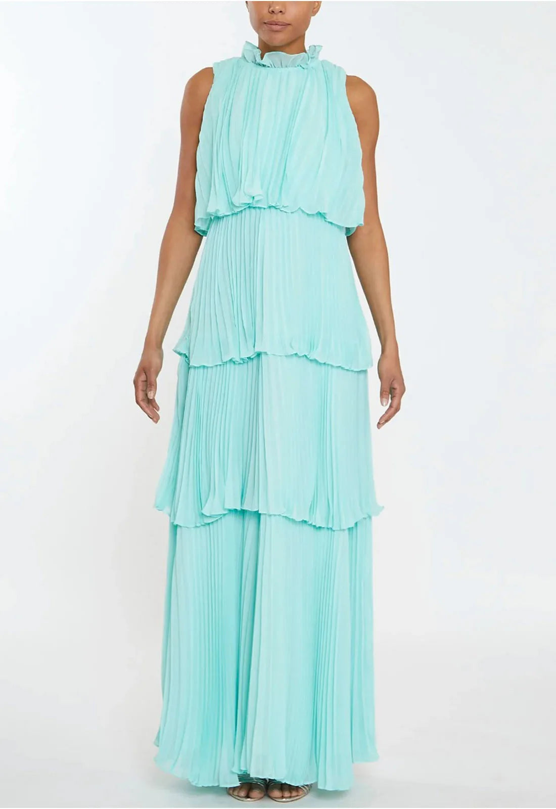 True Decadence Tara Aqua Maxi Dress