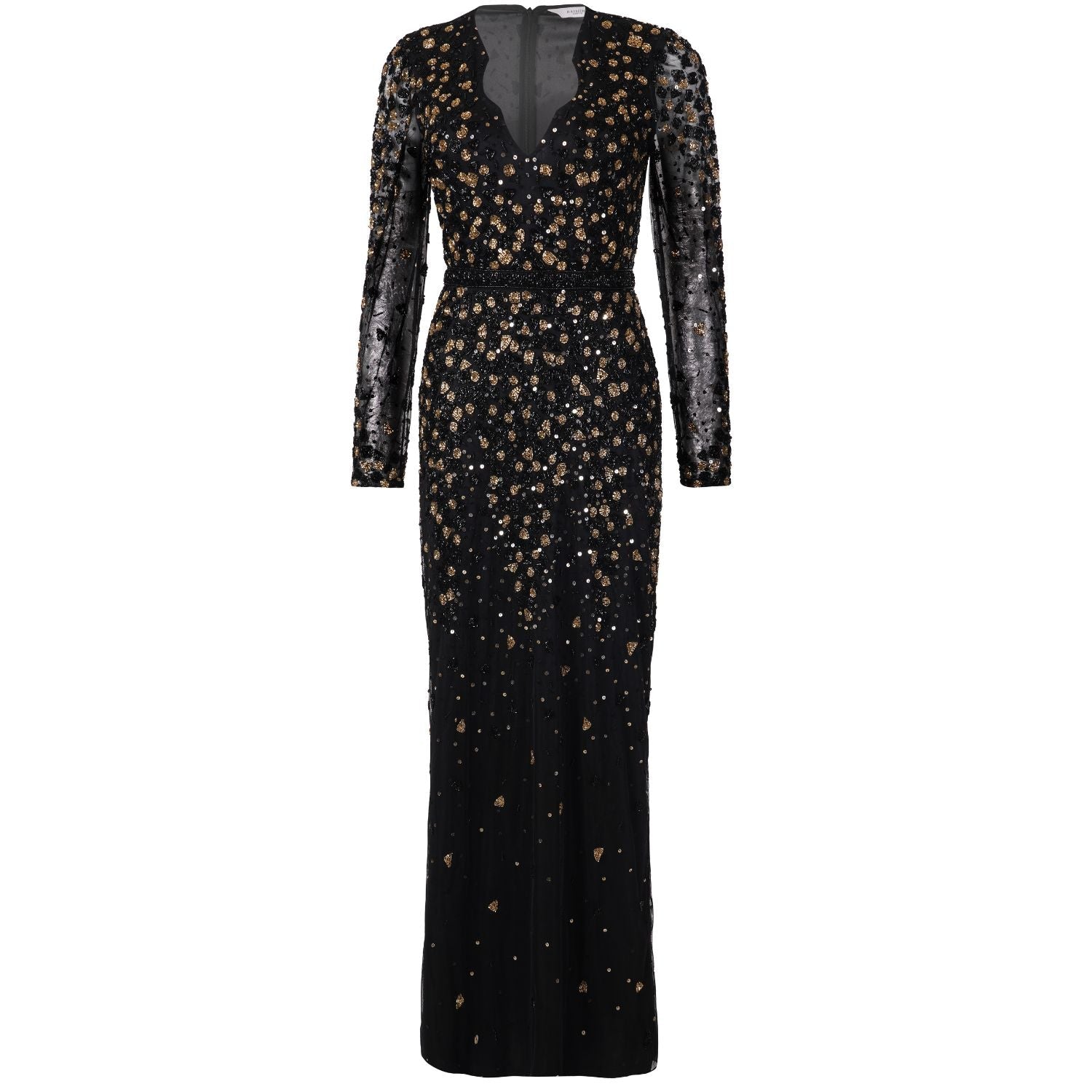 Raishma Couture Black Thalia Gown