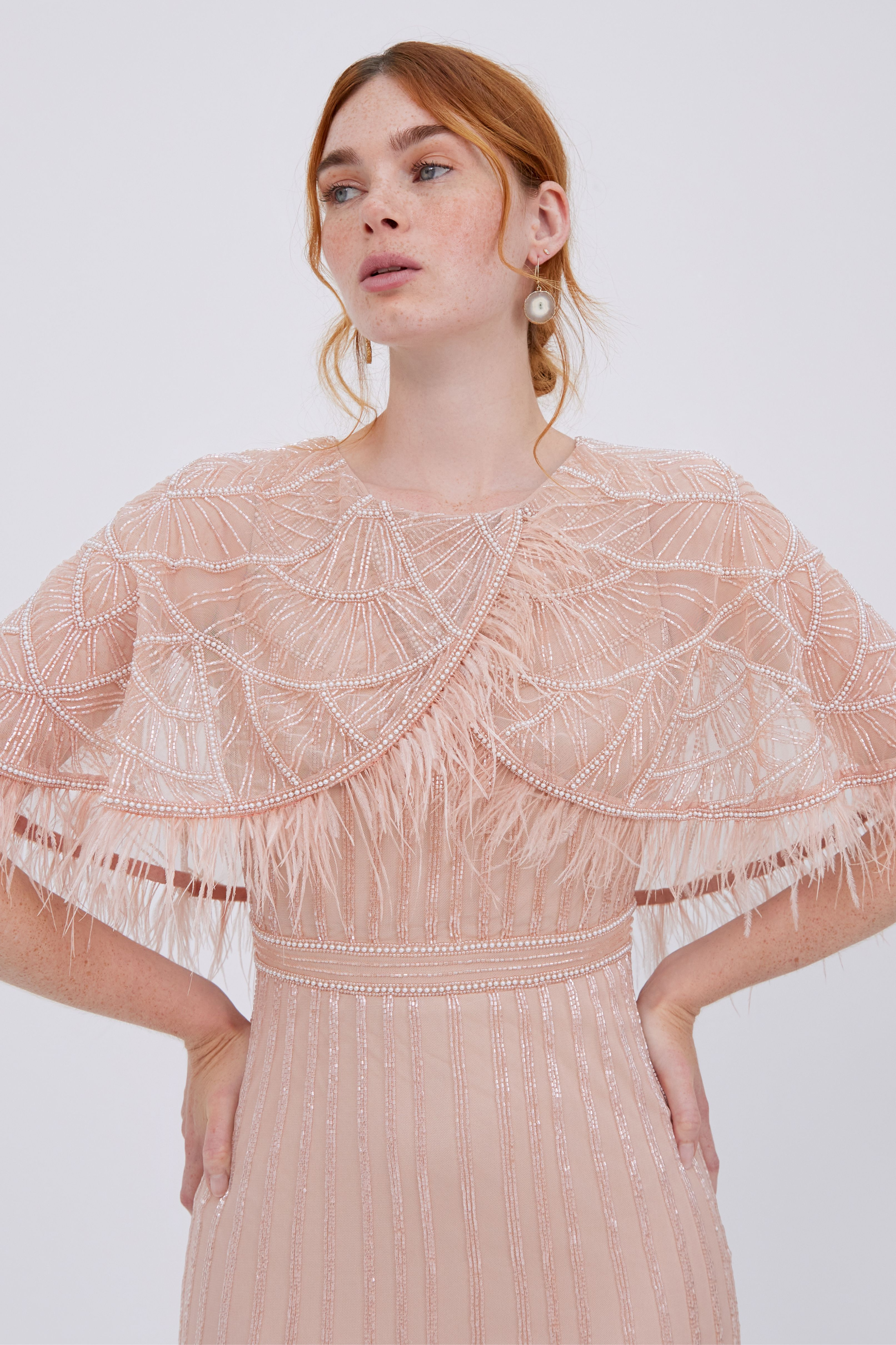 Raishma Couture Oyster Adira Gown